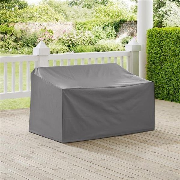 Crosley Brands Crosley Brands CO7501-GY Outdoor Loveseat Furniture Cover; Gray CO7501-GY